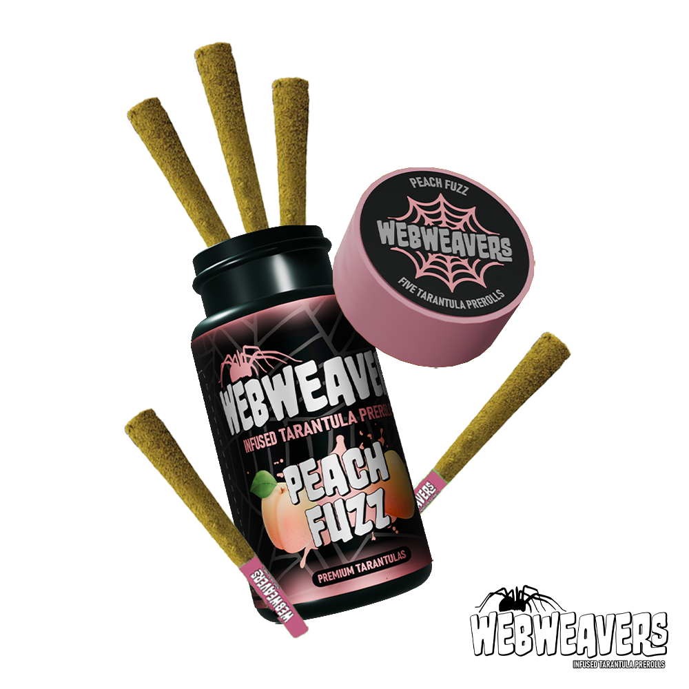 Webweaver Minis 5pk Infused Pre Rolls | Peach Fuzz
