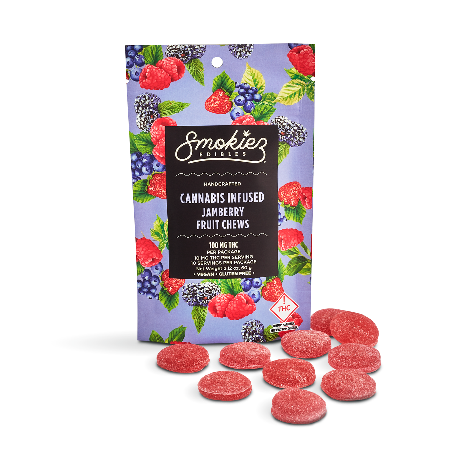 Smokiez Gummies | 100mg CBN:THC | Jamberry