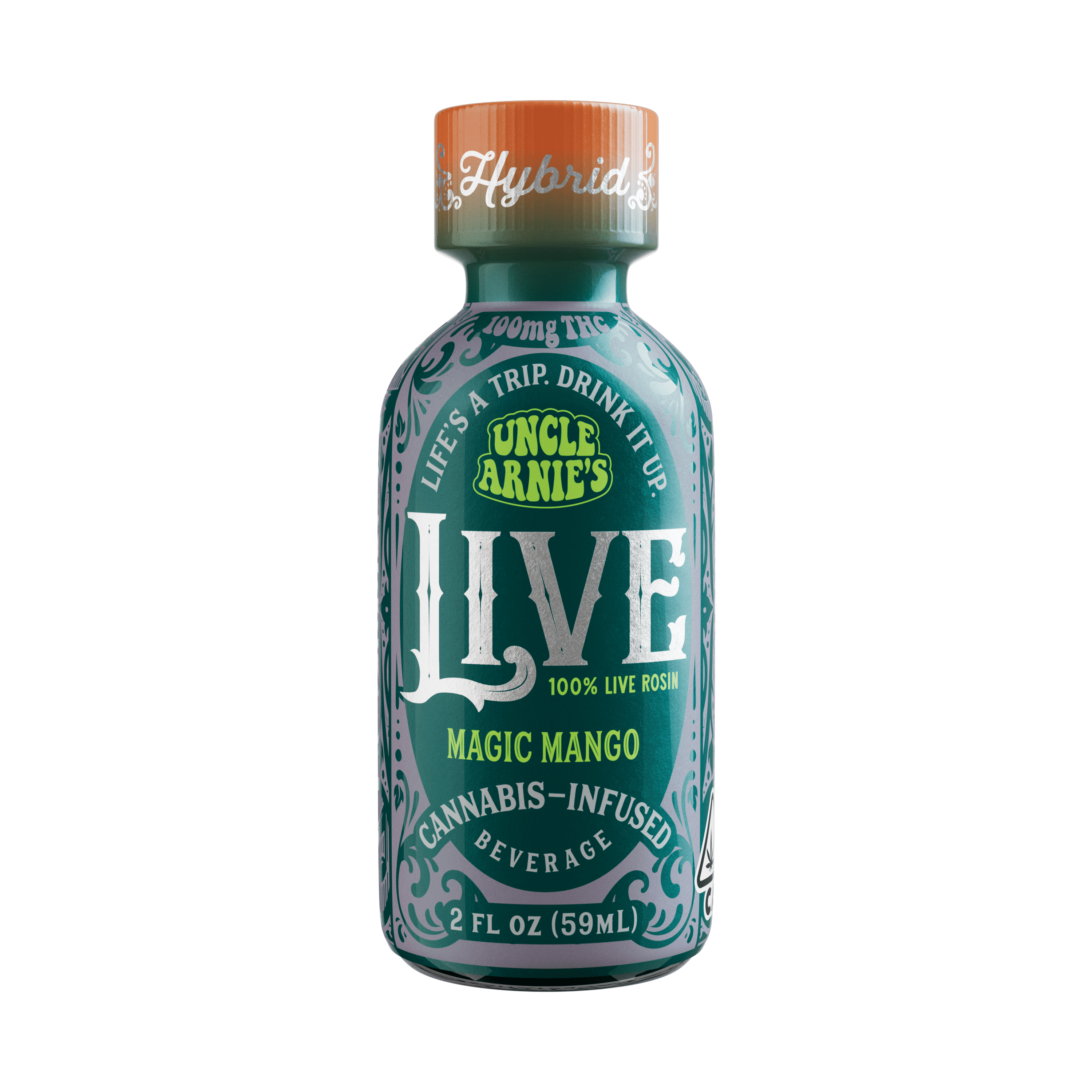 Uncle Arnie's - Magic Mango (h) - Live Rosin Shot - 2oz/100mg