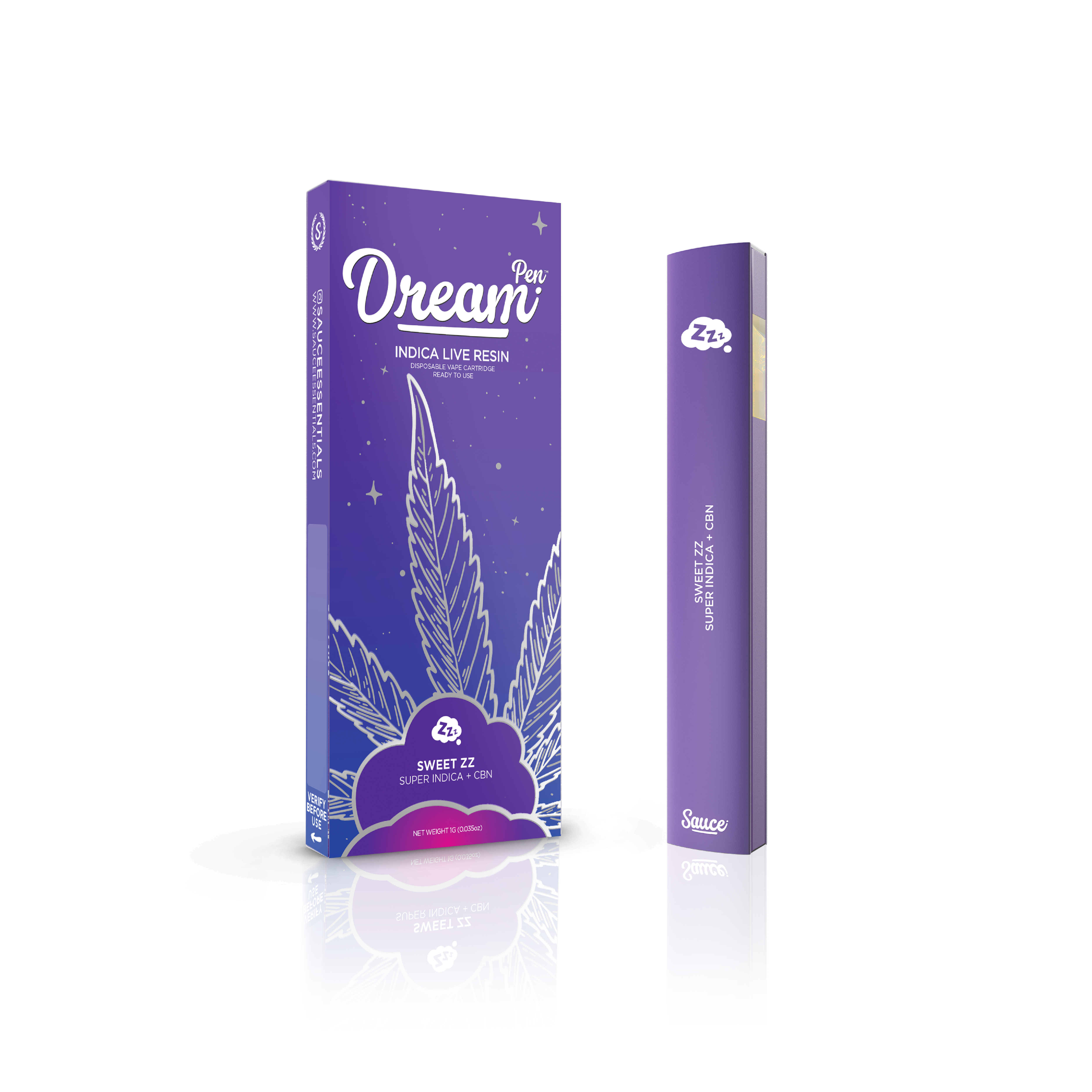 Sweet ZZ - Live Resin Infused Dream Pen - 0.5G
