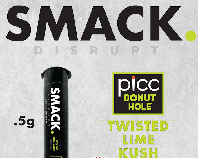 Smack. Infused Preroll | Twisted Lime Kush (S) Picc