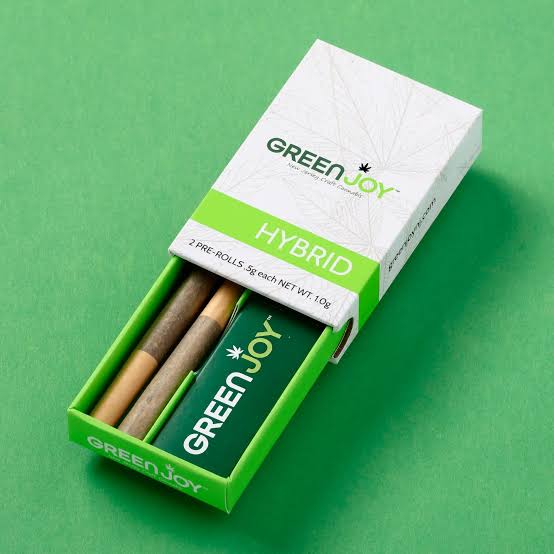 Green Joy Craft Cannabis 2pk | Grape Bubblegum | 1g (Hybrid)