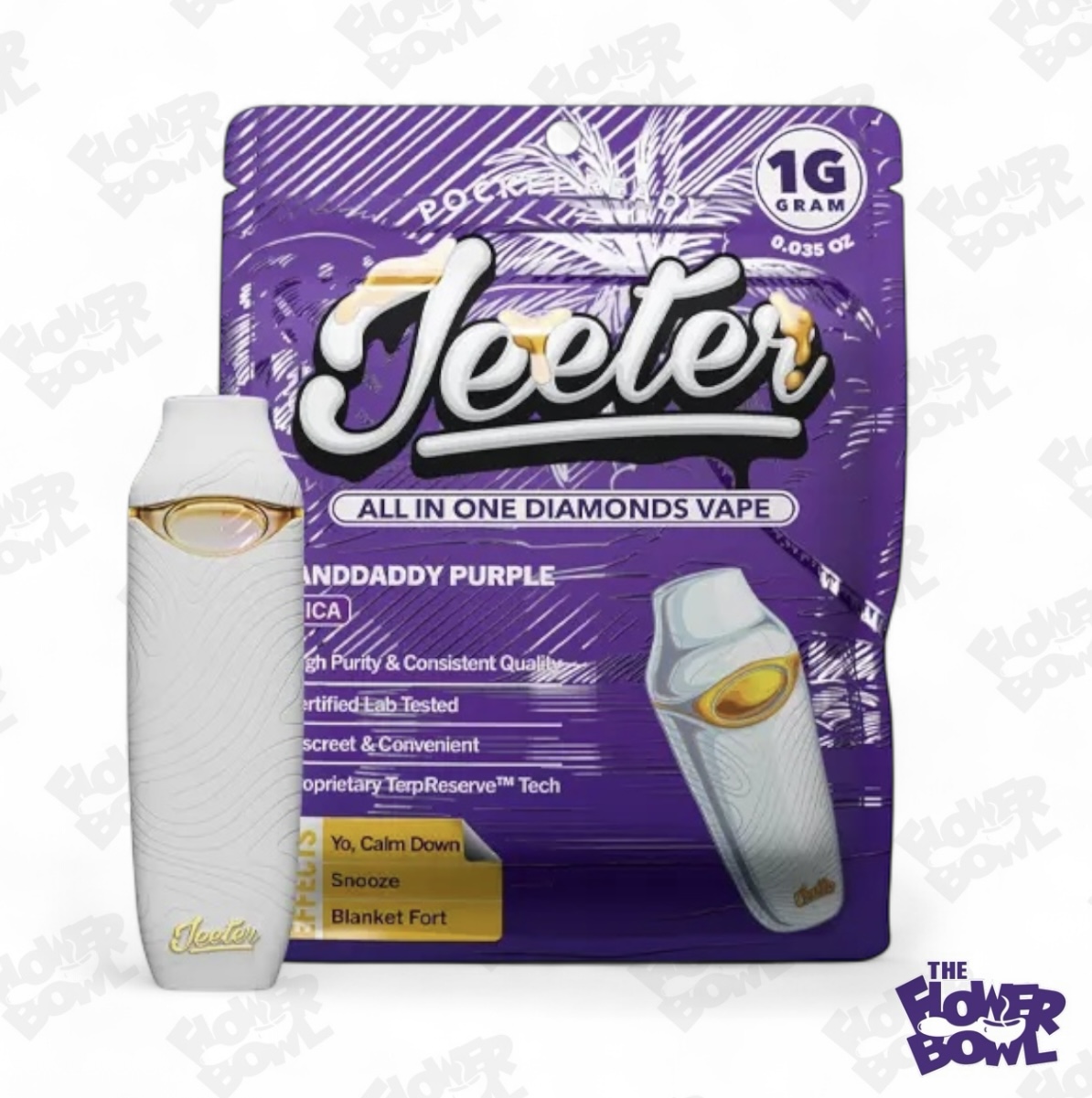 Jeeter: Grandaddy Purp 1G Liquid Diamond AIO (I)