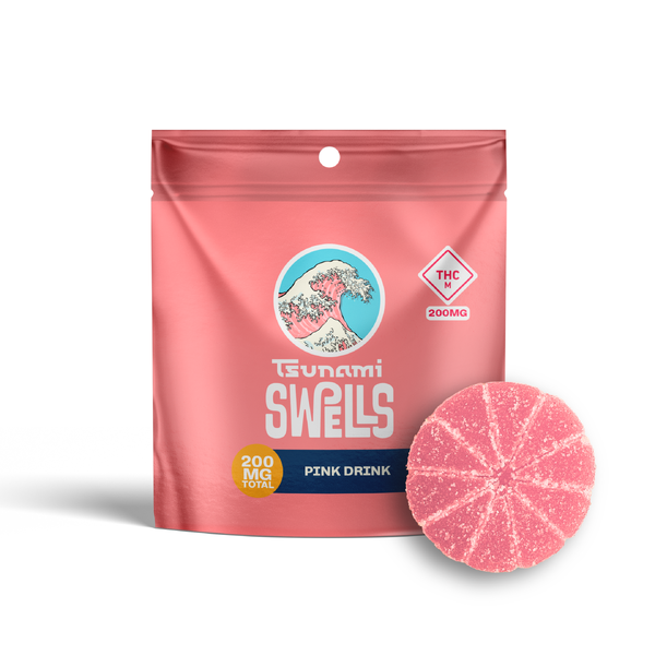 Tsunami Canna | Pink Drink Single Serve Gummy | 200mg