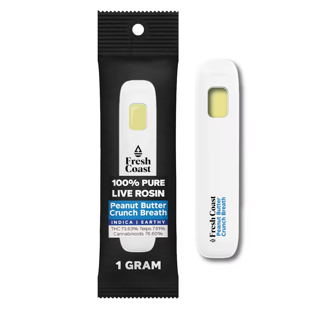 Fresh Coast Peanut Butter Crunch Breath Live Rosin 1.0g