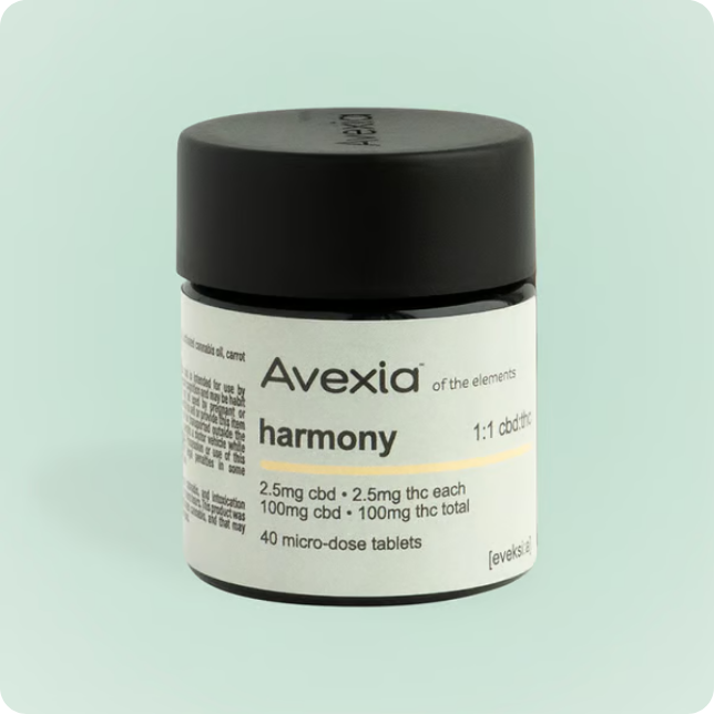 Harmony - 1:1 CBD:THC Tablets - 40pk (100mg)