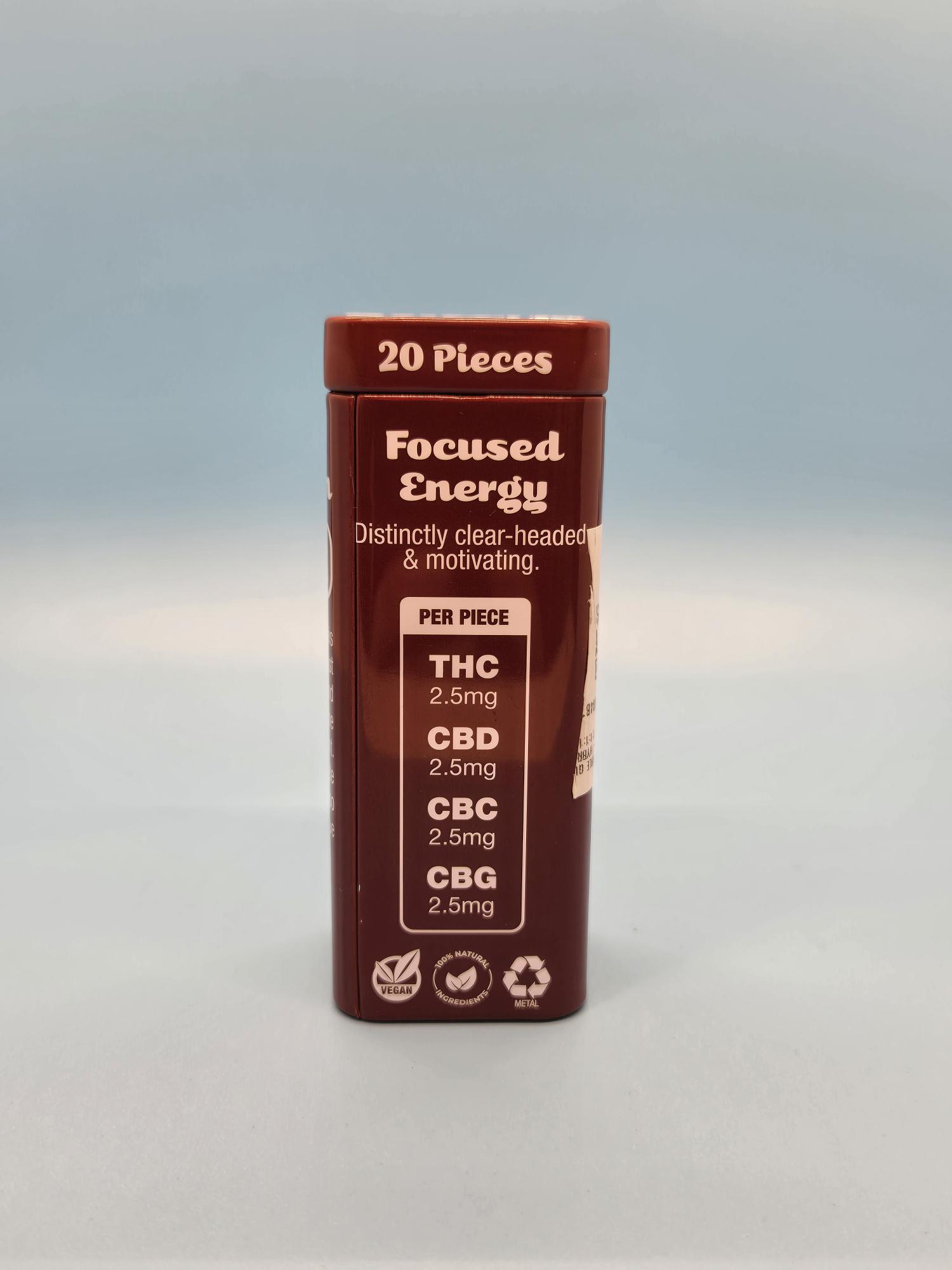 Cranberry 20 Piece Focused Energy