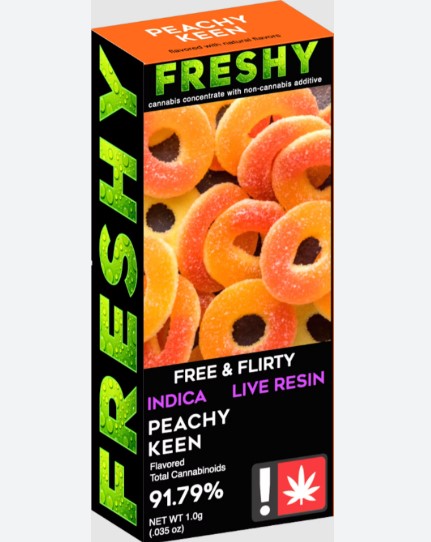 Flavor Infused Live Resin Cartridge | Peachy Keen