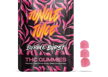 Jungle Juice 200mg Gummies - Bubble Burst
