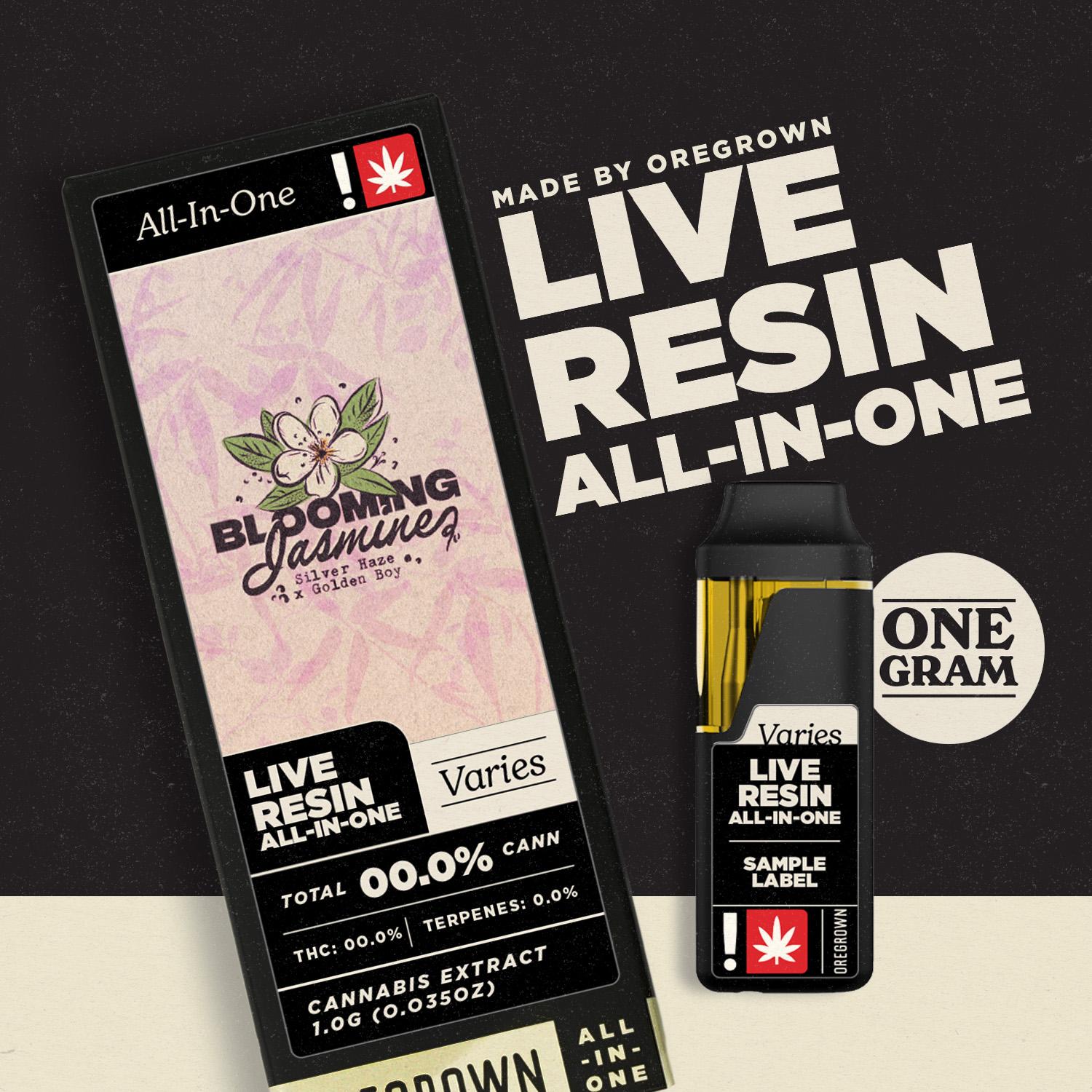 Blooming Jasmine | Live Resin All-In-One | 1g
