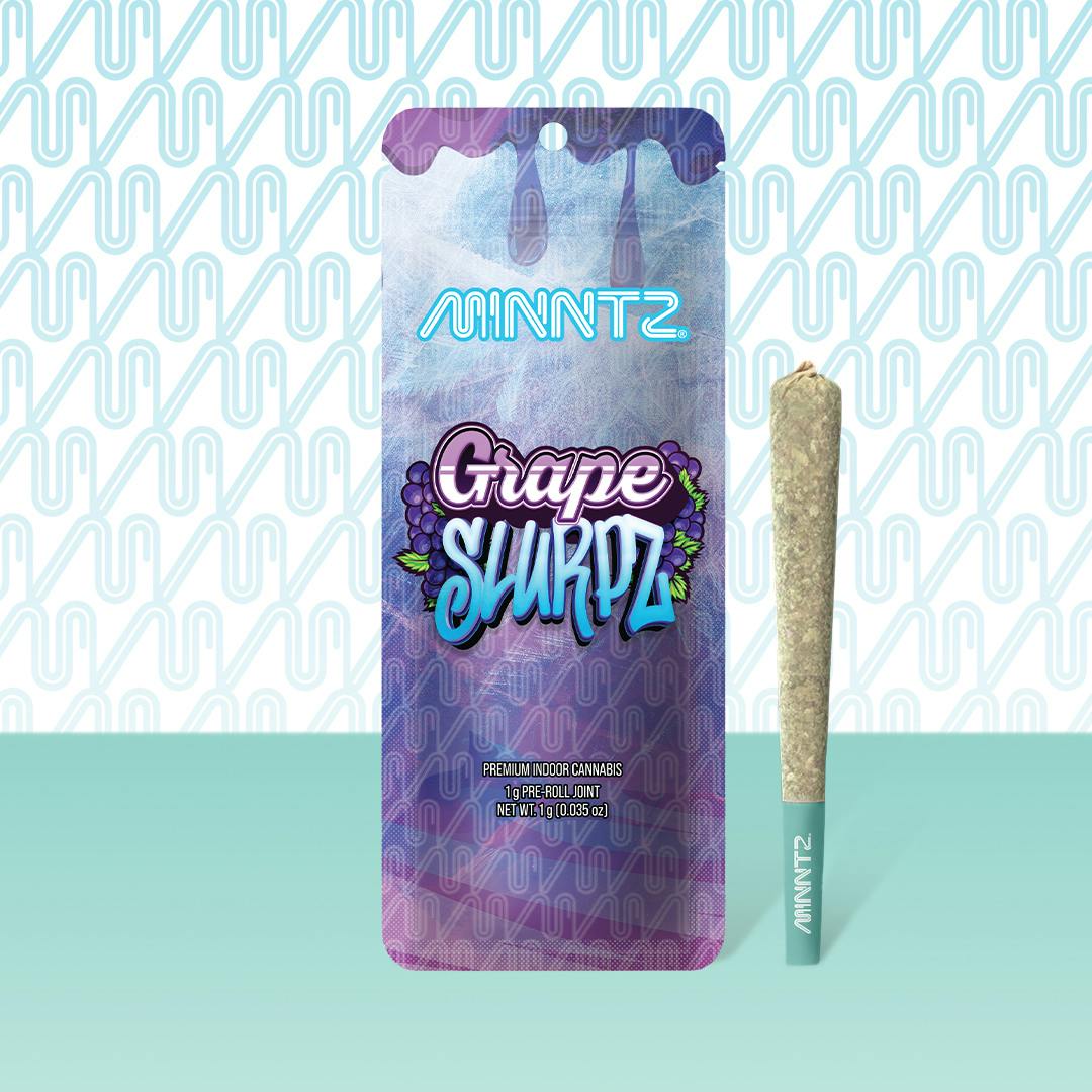 Minntz Grape Slurpz Pre-Roll 1g