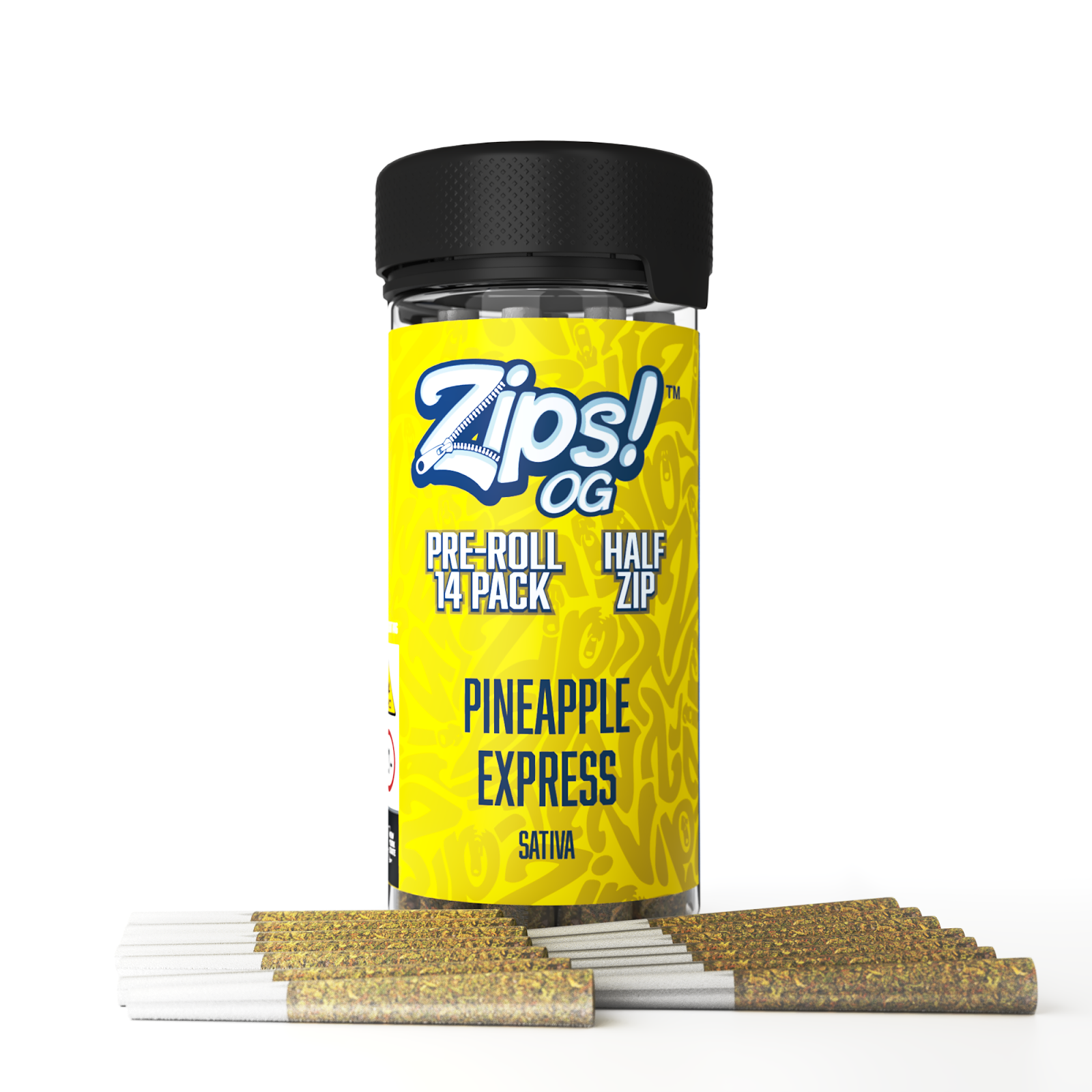 Zips OG - Pineapple Express - Prerolls (14pk)