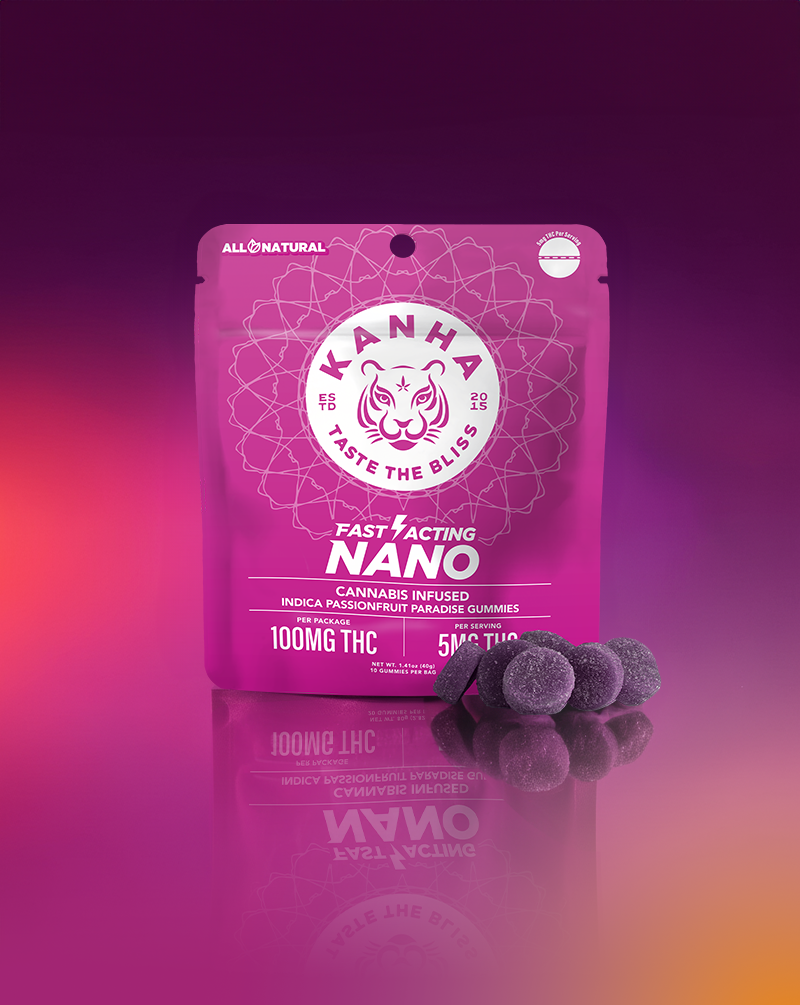 Passionfruit Paradise Nano Gummies 10-pack product photo