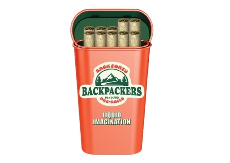 Back Forty Backpackers Liquid Imagination Prerolls 10x0.75g