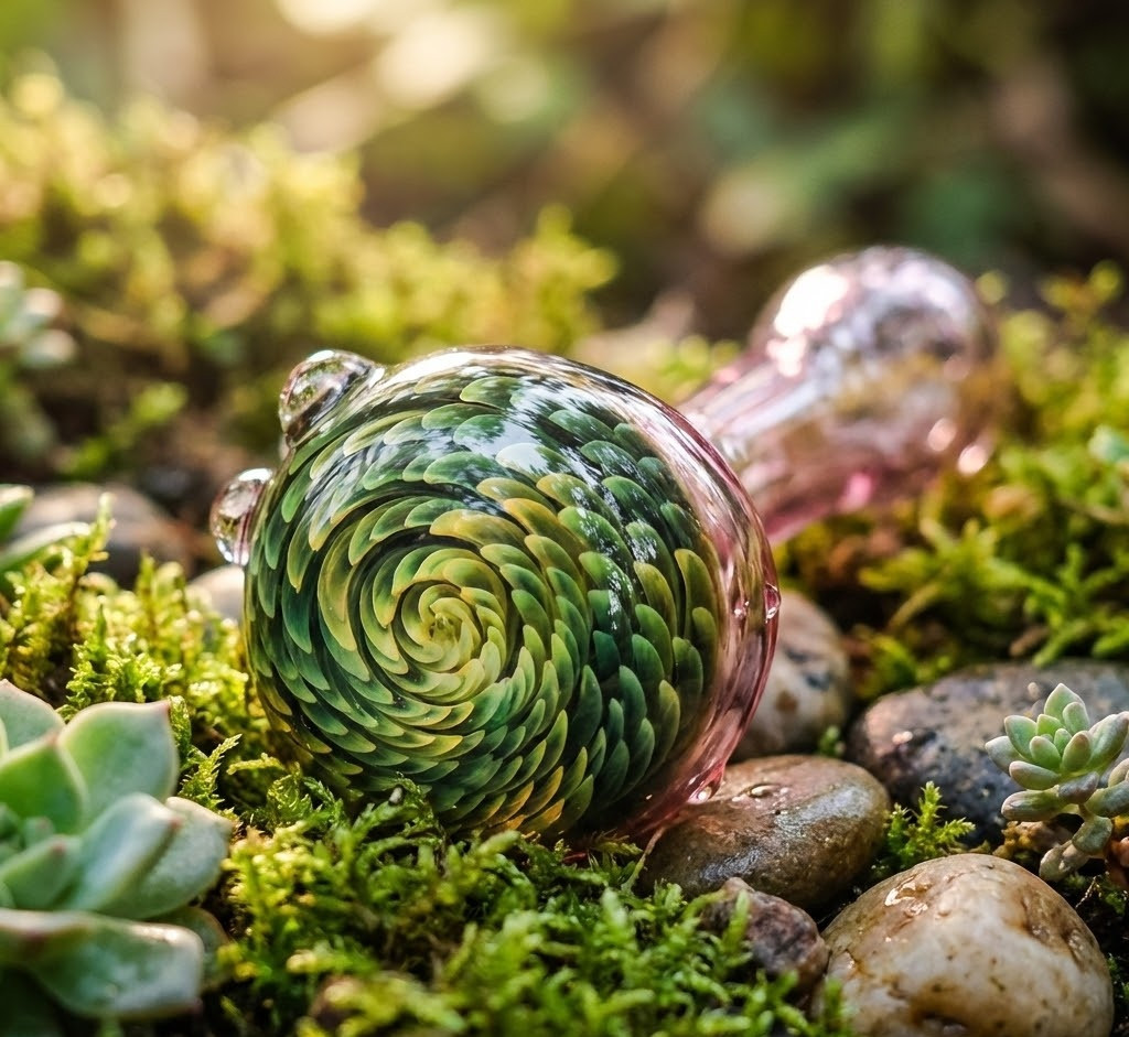 4.5" Implosion Flower Spoon Pipe | SirEEL