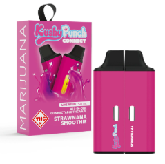 Kushy Punch | Strawnana Smoothie Live Resin Connect | 1g +