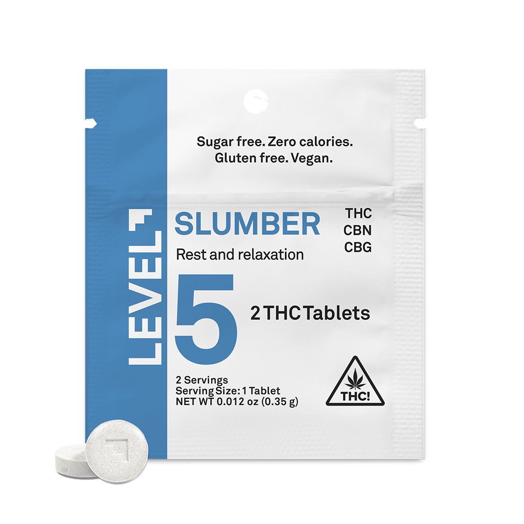 PROTAB LEVEL 5 Slumber | THC Tablets | 2pk