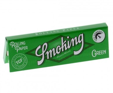 Smoking 8# Green Cut Corner Papers