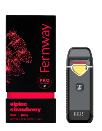 Fernway Vape Traveler Pro 2g Distillate- Alpine Strawberry