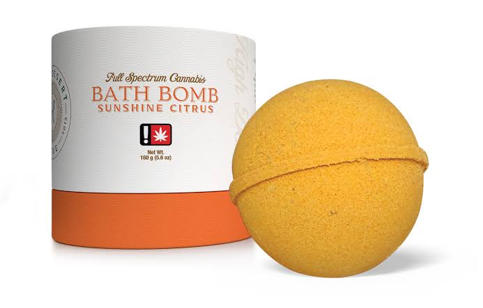 Bath Bomb | Sunshine Citrus | 1:1 THC:CBD