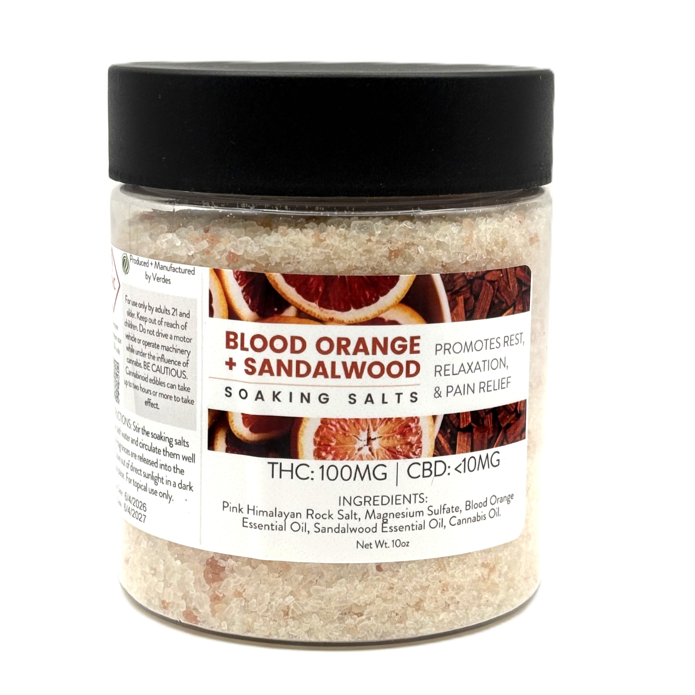 Orange Sandalwood Bath Salts