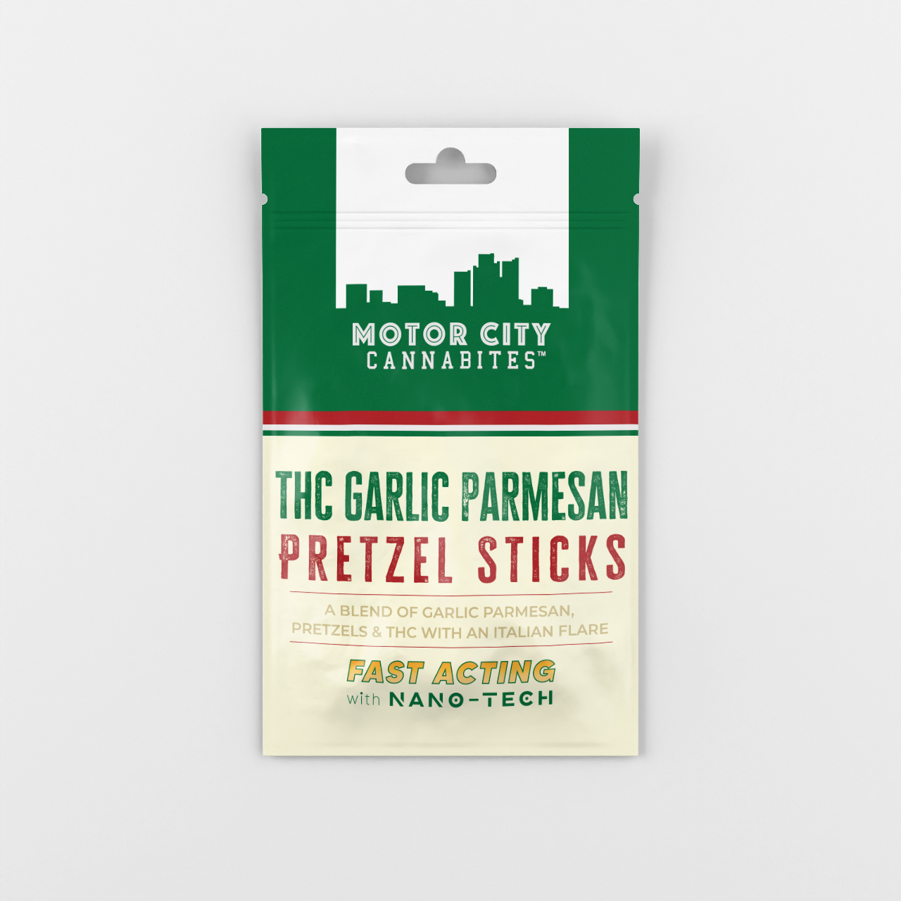 GARLIC PARMESAN PRETZLE STICKS | 200MG | REC