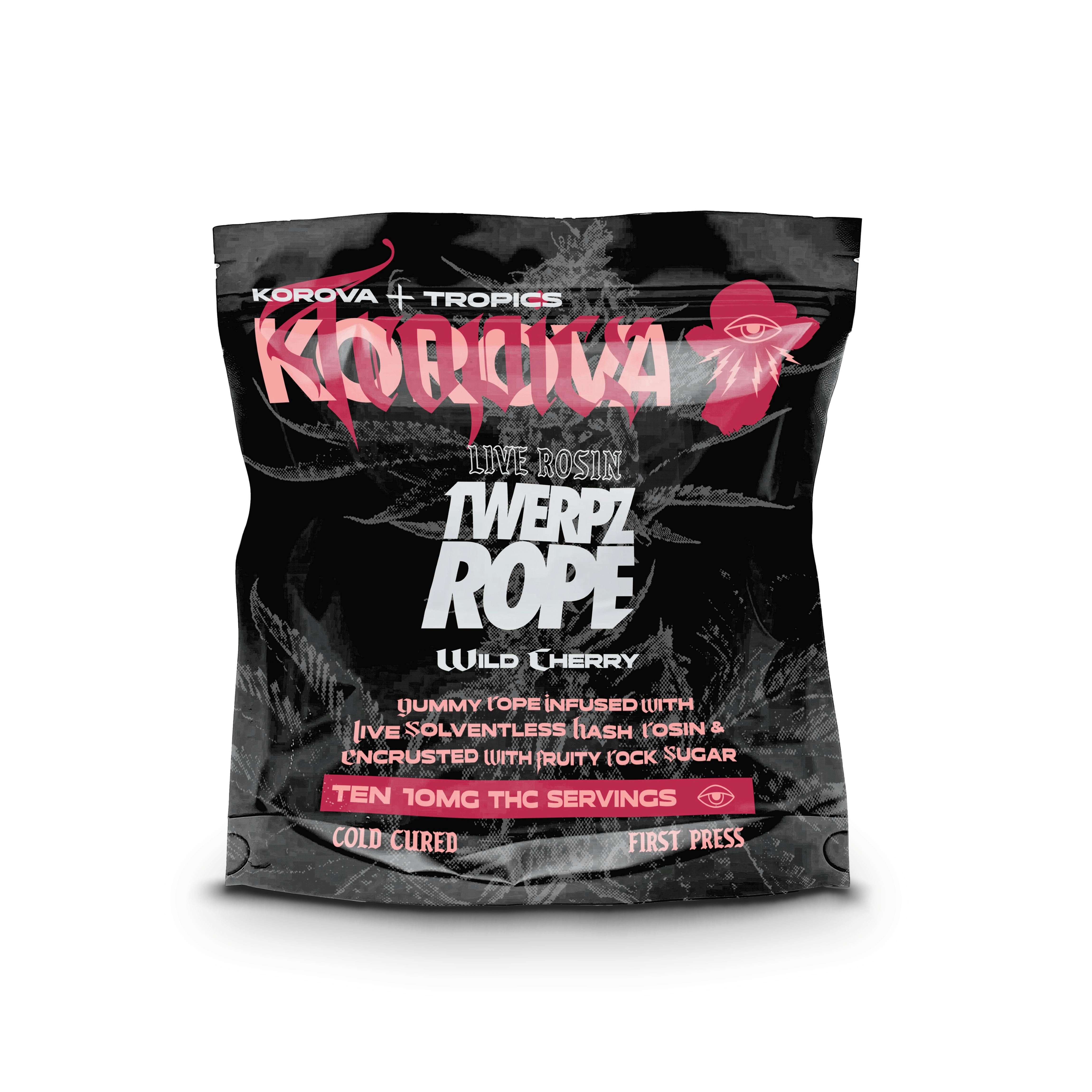 KR: Twerpz Rope Resin Wild Cherry 100mg
