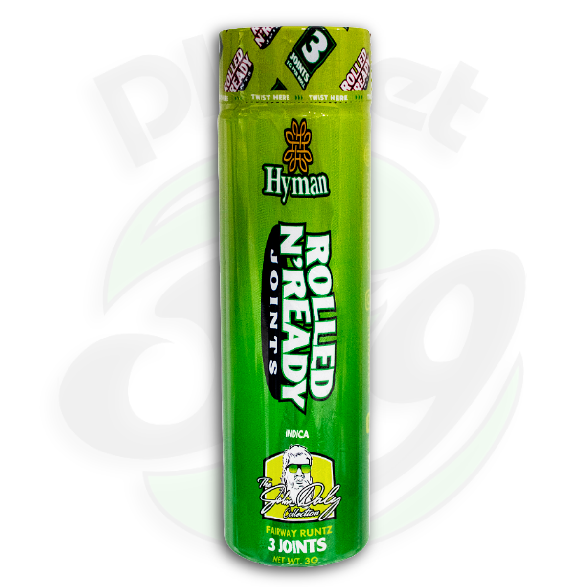 Rolled N' Ready | John Daily - Fairway Runtz | 3 x 1g Pre-roll Pack |