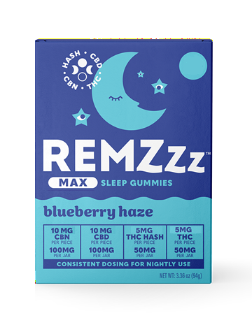 Remzzz | Blueberry Haze | MAX Sleep Gummies