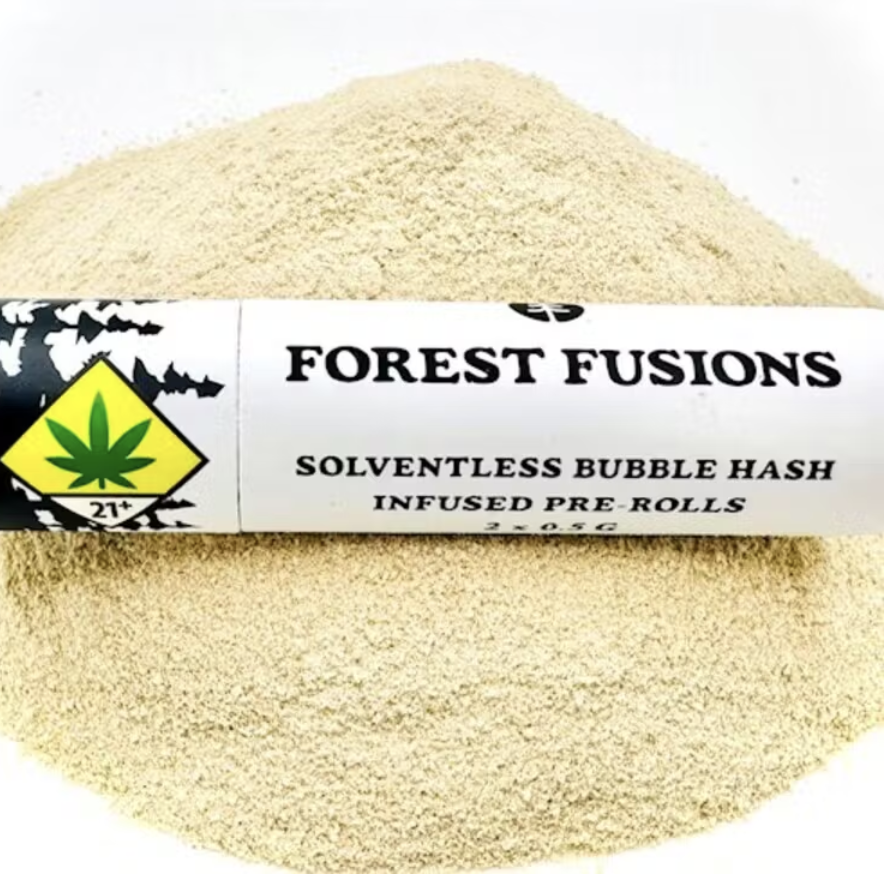 Pacific & Pine: Orange Fruit Snax x Superboof (H) 2pk/ - Bubble Hash Infused