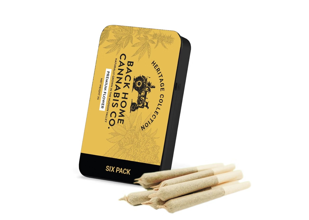 Back Home Cannabis Co. - Maui Wowie Preroll 6pk - 3g