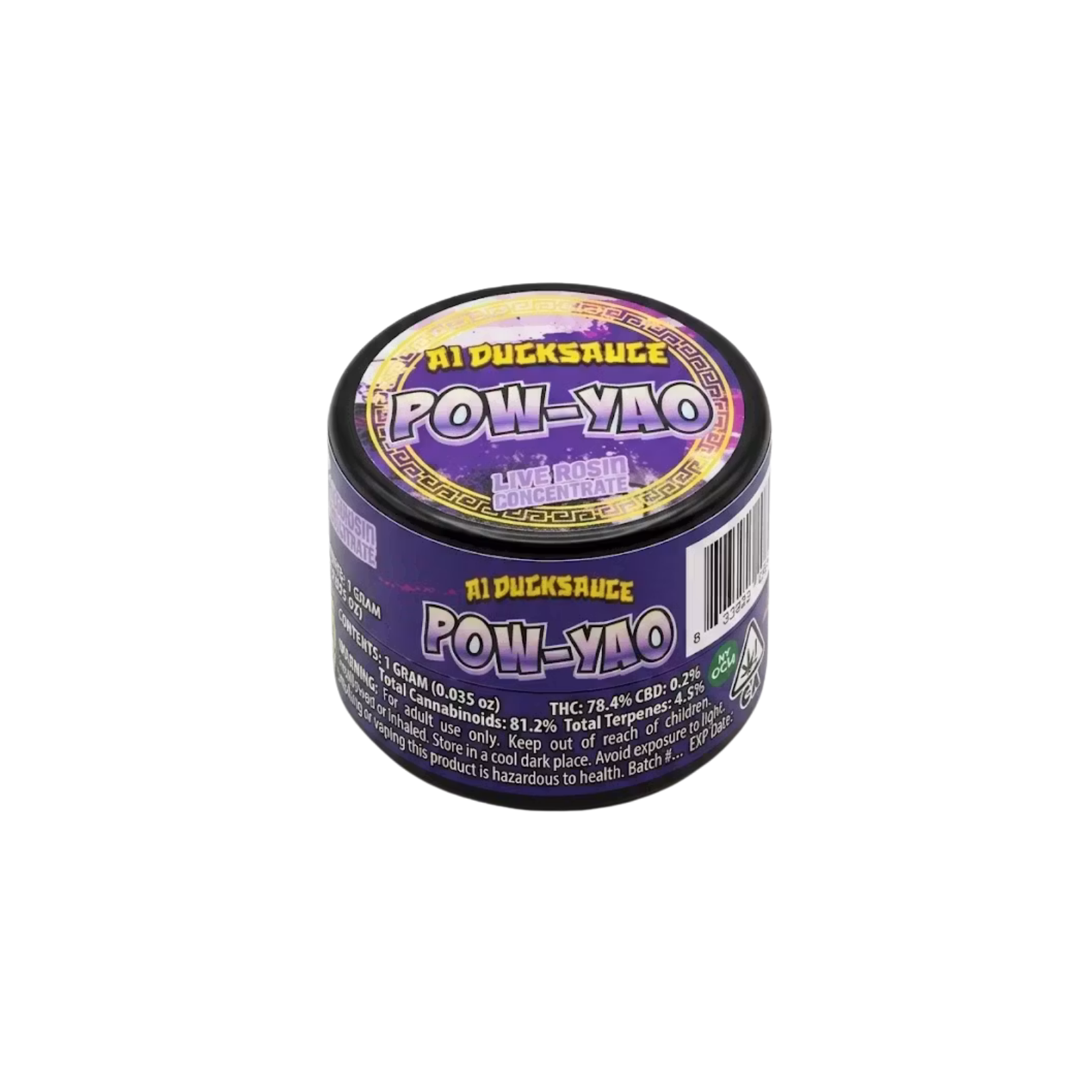 A1 Ducksauce - Pow Yao Live Rosin - 1g