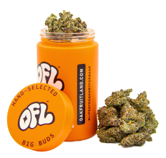 Oakfruitland SFV OG Hybrid Big Buds Jar