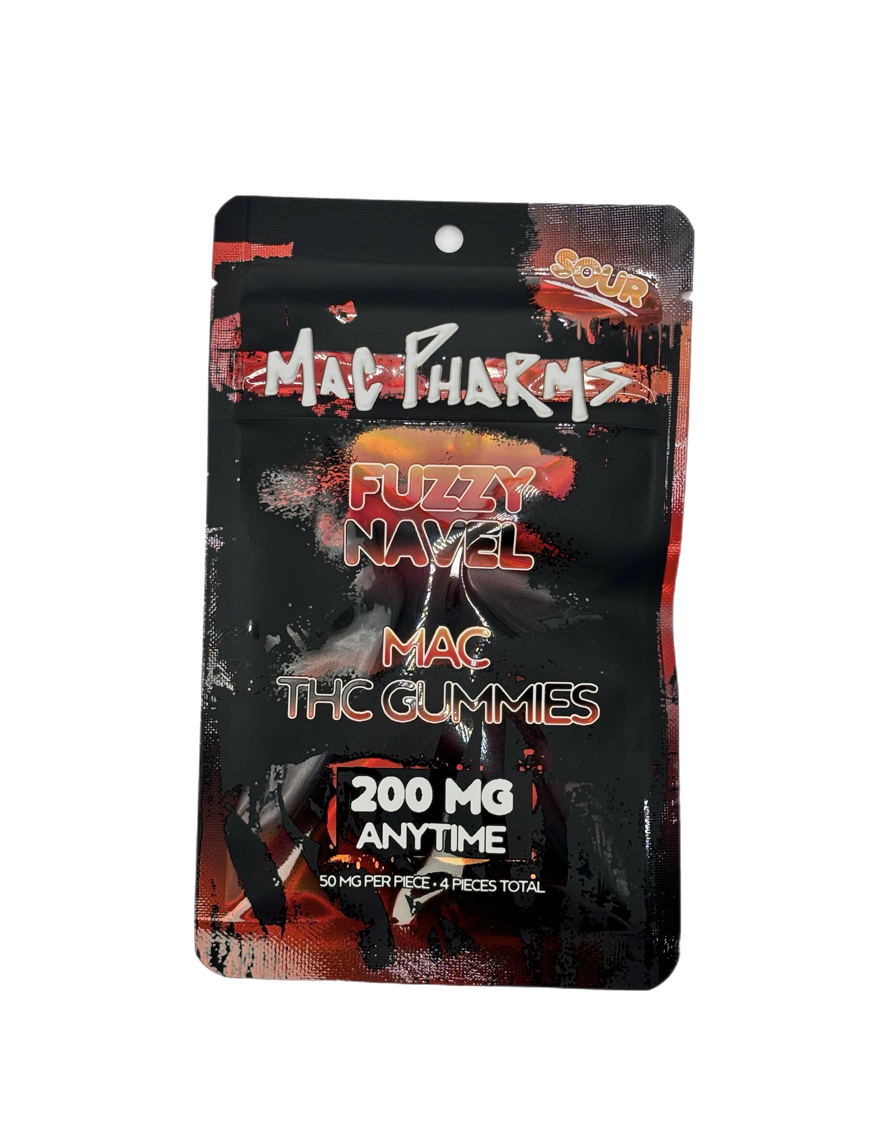 MAC PHARMS | FUZZY NAVEL | GUMMIES | 200MG
