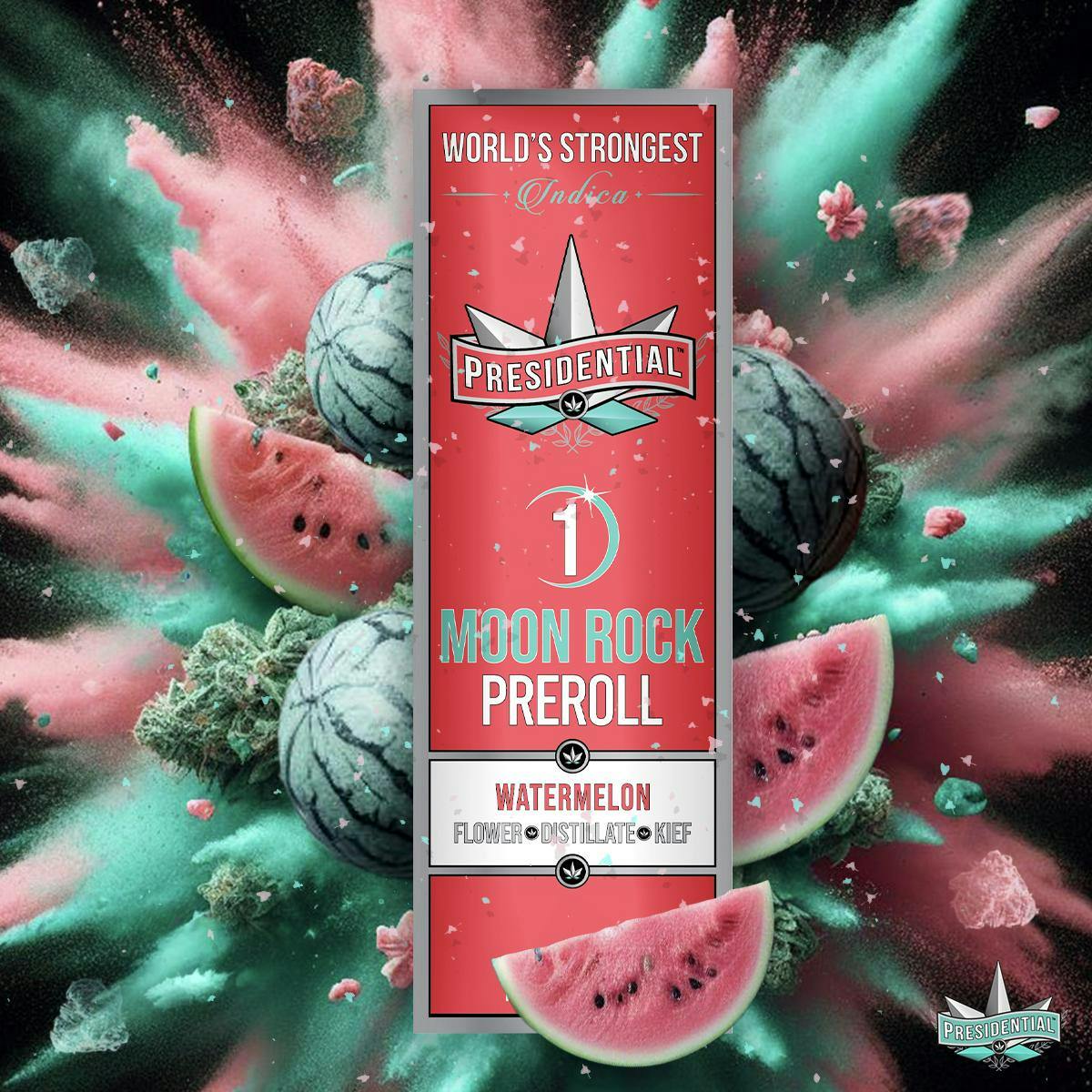 PRESIDENTIAL | WATERMELON | INFUSED BLUNT | 1.5G