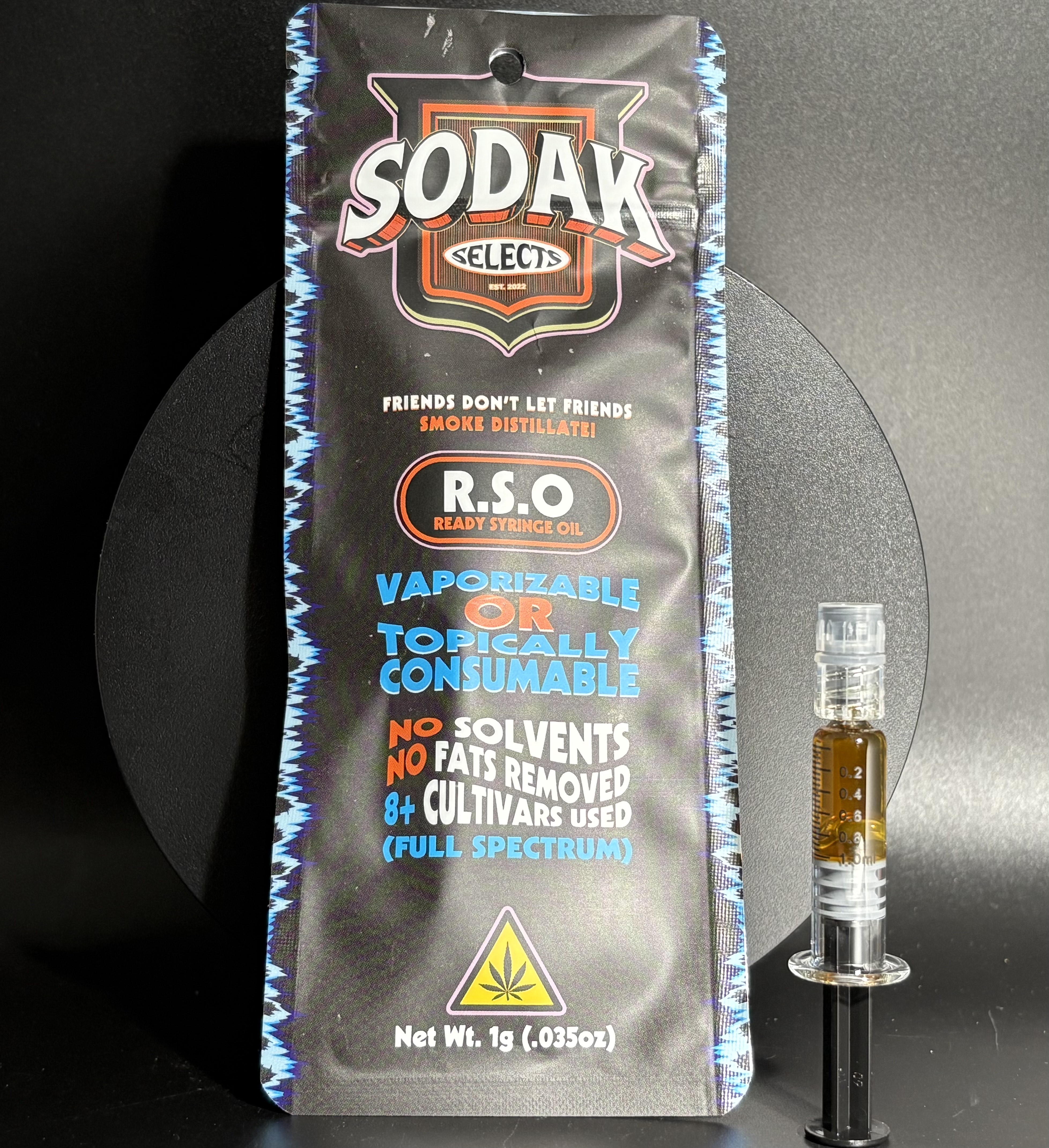 Concentrate - Live Rosin Syringe - 1 Gram - RSO