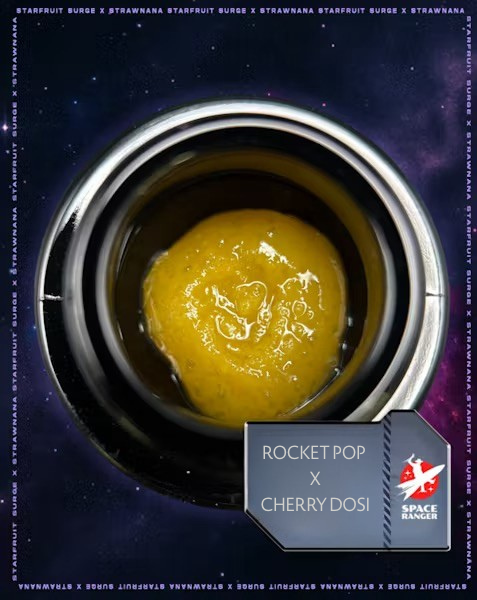 Rocket Pop x Cherry Dosi | Cured Resin Badder | 2g