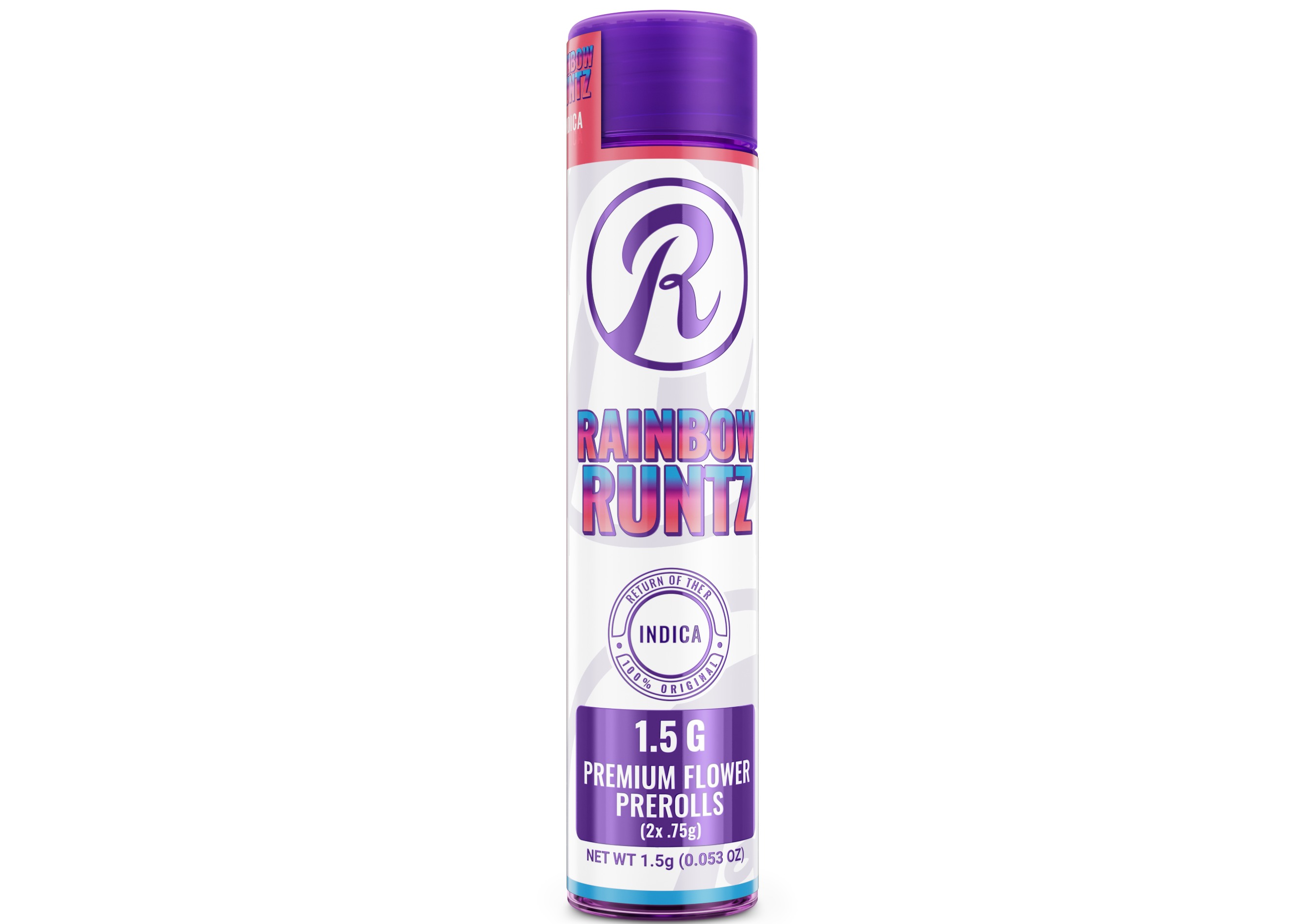 Rainbow Runtz | Pre-Rolls | 2pk | 1.5g