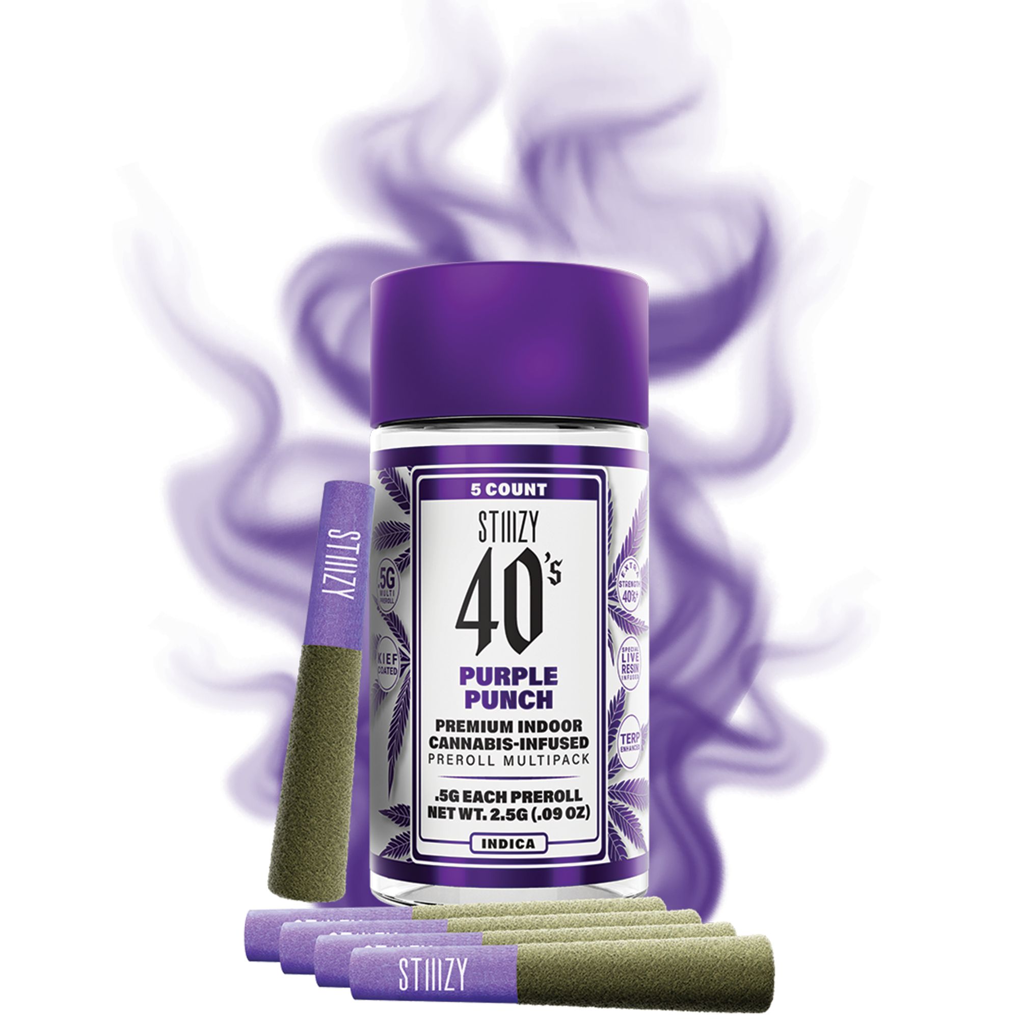 Purple Punch 40'S Pre-Roll Multi-Pack | 2.5g