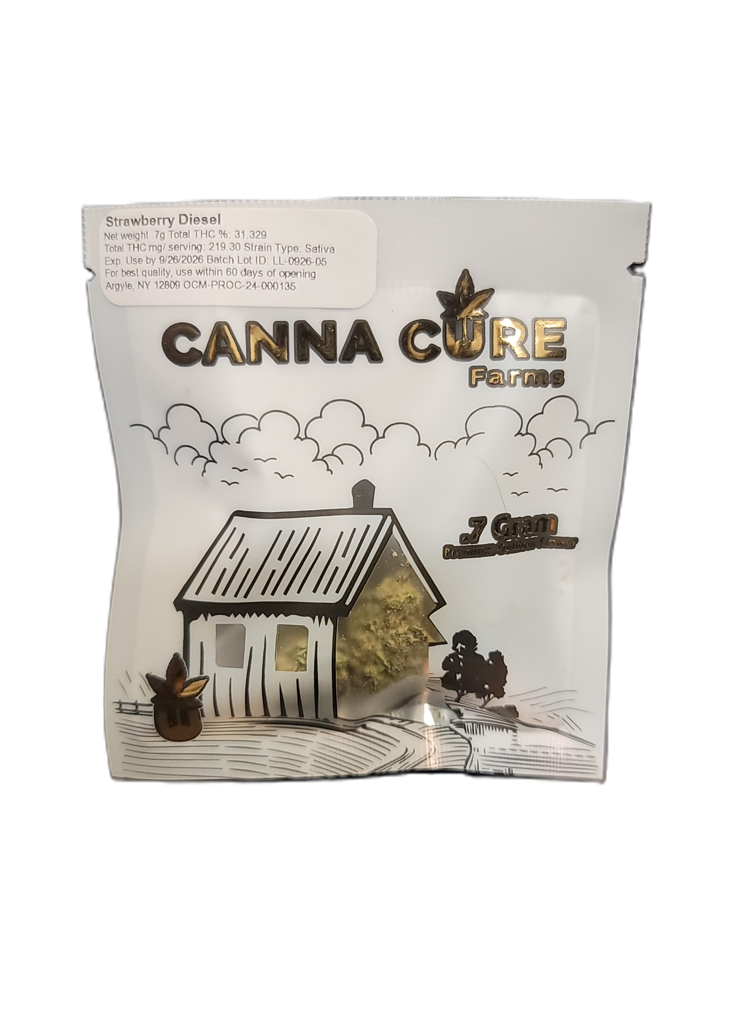 Canna Cure | Strawberry Diesel | Dime Bag