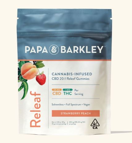 Papa & Barkley: Relief - Strawberry Peach / /