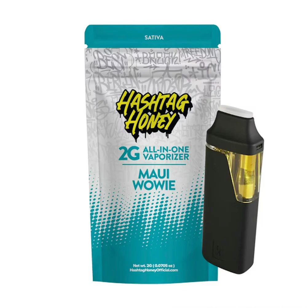 Hashtag Honey | Vape | AIO | Maui Wowie | 2g | Sativa | THC 88.4%