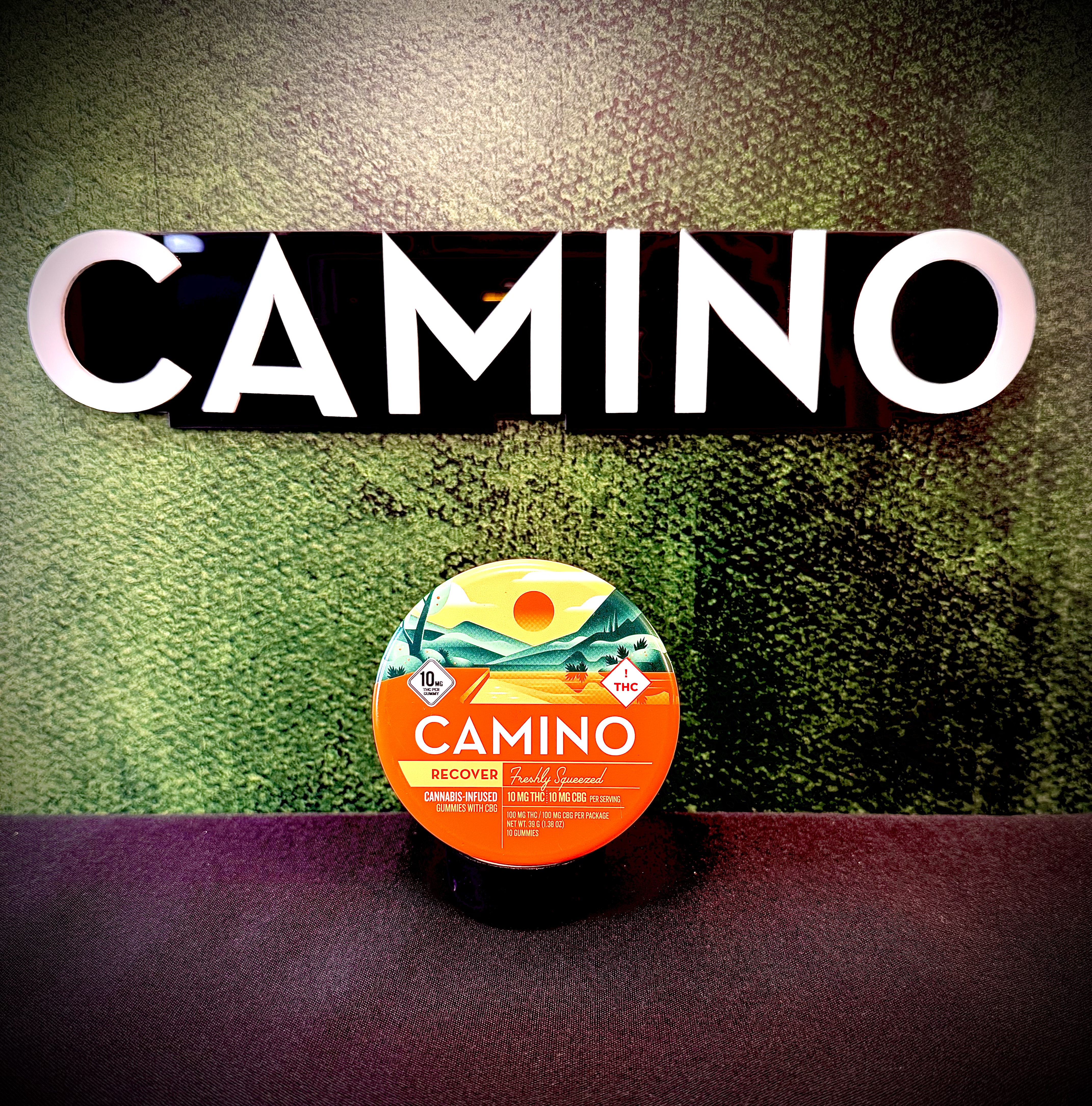 Freshly Squeezed | 1:1 THC: CBG | 100MG | Camino