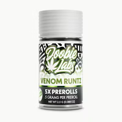 Doobie Labs - Venom Runtz Preroll 5pk - 2.5g
