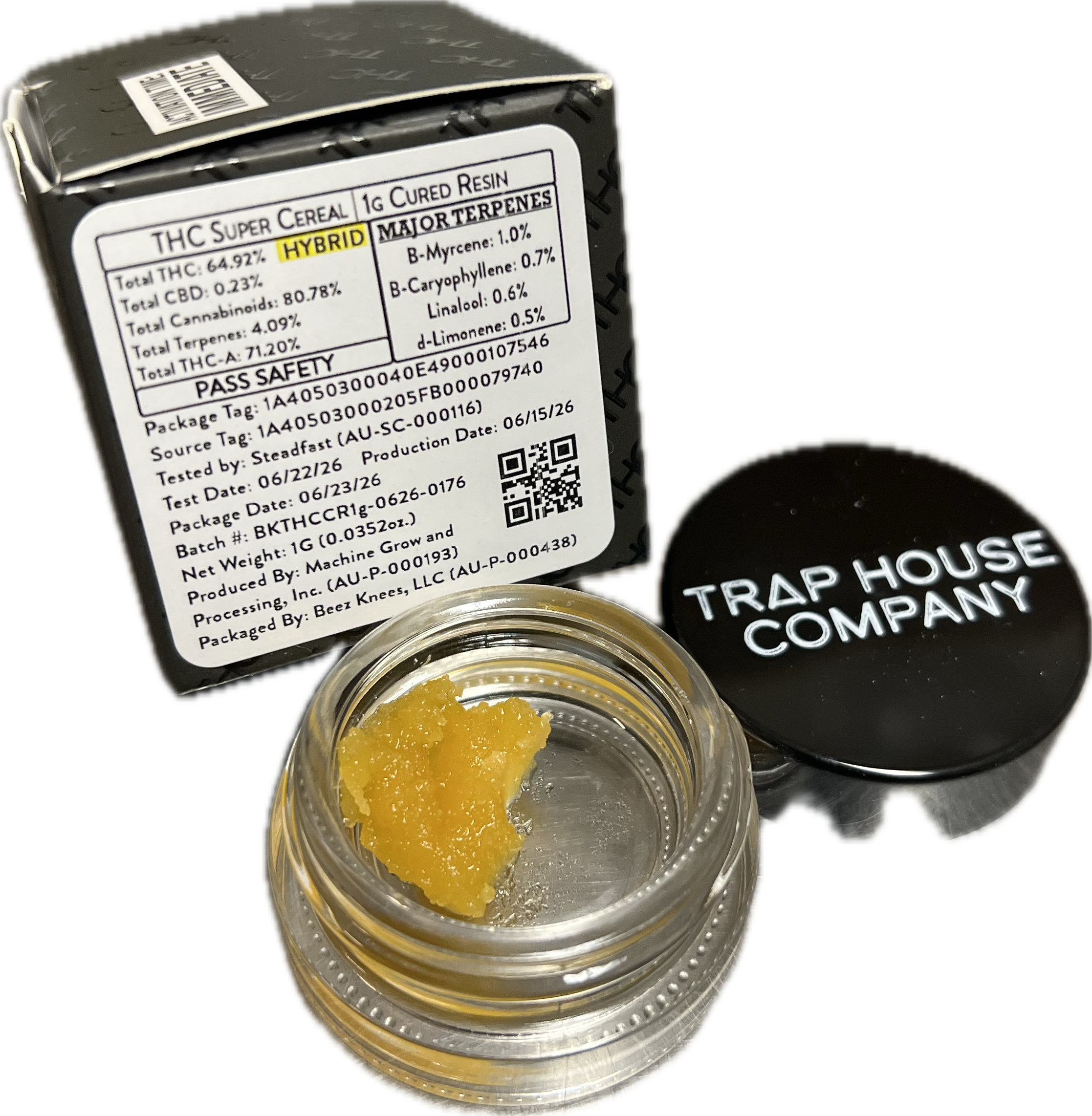 Super Cereal Cured Resin