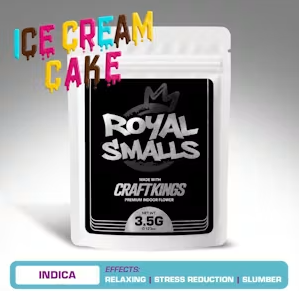 Craft Kings Flower Popcorn 3.5g Royal Smalls- Ice Cream Cake