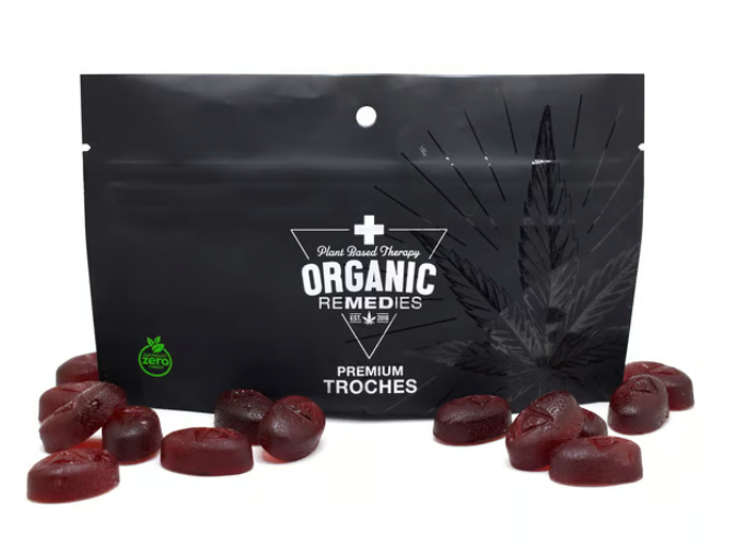 Ⓥ ORGANIC REMEDIES Nano Gummies 100mg: Blueberry Acai 10pk