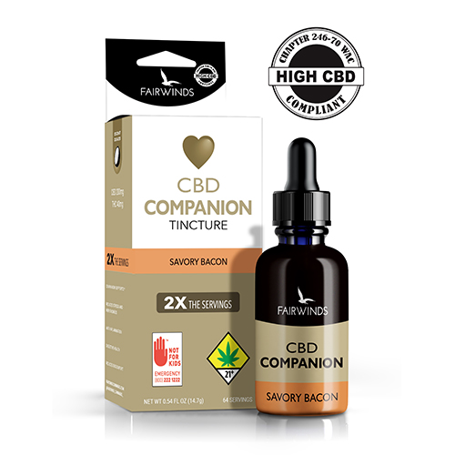CBD Companion Bacon Tincture- 64 servings