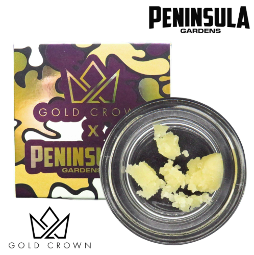 Gold Crown x Peninsula Gardens - Budder - Electric Peanut Butter Cookie