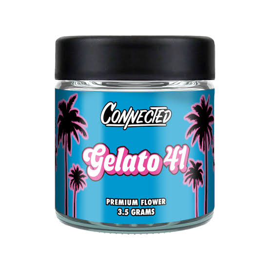 Connected | Flower | Gelato 41 | 3.5g | Indica-Hybrid | THC 28.59%